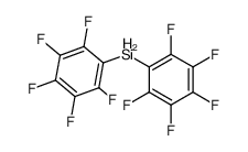 bis-(pentafluoro phenyl) silane Structure