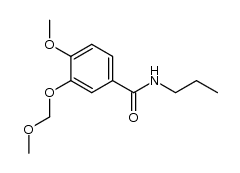 4-methoxy-3-(methoxymethoxy)-N-propylbenzamide Structure