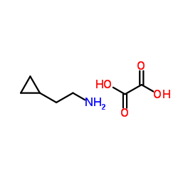 CYCLOPROPYL-ETHYL-AMINE OXALATE Structure