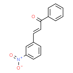 3-Nitro-trans-chalcone structure