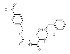 Glycine,N-(N-carboxy-L-seryl)-, N-benzyl p-nitrobenzyl ester (7CI,8CI)结构式