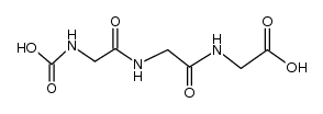 N-carboxy-glycyl=]glycyl=]glycine结构式