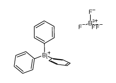 methyltriphenylbismuthonium tetrafluoroborate结构式