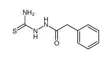 1-phenylacetyl-thiosemicarbazide结构式