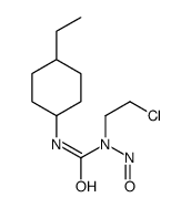 1-(2-chloroethyl)-3-(4-ethylcyclohexyl)-1-nitrosourea structure