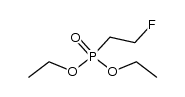 (2-fluoro-ethyl)-phosphonic acid diethyl ester Structure