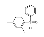 1-(benzenesulfonyl)-2,4-dimethylbenzene structure