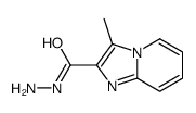 Imidazo[1,2-a]pyridine-2-carboxylic acid, 3-methyl-, hydrazide (9CI)结构式