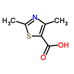 2,4-Dimethylthiazole-5-carboxylic acid Structure