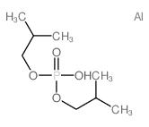 bis(2-methylpropoxy)phosphinic acid Structure