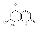 7,7-dimethyl-7,8-dihydro-2,5(1H,6H)-quinolinedione(SALTDATA: FREE) structure