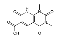 1,3-dimethyl-2,4,7-trioxo-1,2,3,4,7,8-hexahydropyrido[2,3-d]pyrimidine-6-carboxylic acid Structure