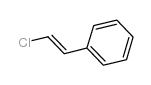 (2-chlorovinyl)benzene结构式