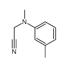 2-(甲基(间甲苯)氨基)乙腈结构式