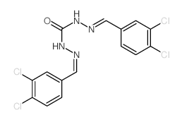 1,3-bis[(3,4-dichlorophenyl)methylideneamino]urea picture