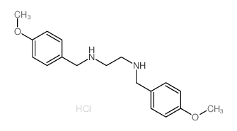 N,N-bis[(4-methoxyphenyl)methyl]ethane-1,2-diamine Structure