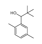 1-(2,5-dimethylphenyl)-2,2-dimethylpropan-1-ol结构式