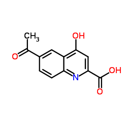 6-Acetyl-4-oxo-1,4-dihydro-quinoline-2-carboxylic acid picture