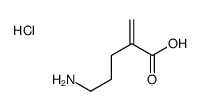 5-amino-2-methylidenepentanoic acid,hydrochloride结构式