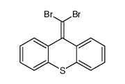 9-(dibromomethylidene)thioxanthene Structure