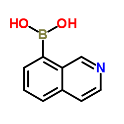 8-Isoquinolinylboronic acid Structure