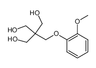 2-(Hydroxymethyl)-2-[(o-methoxyphenoxy)methyl]-1,3-propanediol Structure