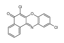 6,10-dichlorobenzo[a]phenoxazin-5-one结构式