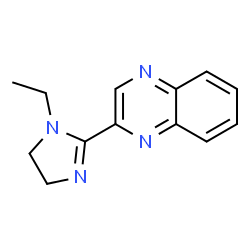 Quinoxaline, 2-(1-ethyl-4,5-dihydro-1H-imidazol-2-yl)- (9CI)结构式