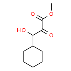 Cyclohexanepropanoic acid,-ba--hydroxy--alpha--oxo-, methyl ester (9CI) structure