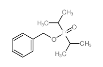 dipropan-2-ylphosphoryloxymethylbenzene Structure