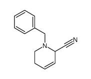 (+/-)-1-benzyl-2-cyano-3-piperideine结构式