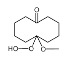 6-hydroperoxy-6-methoxycyclodecan-1-one Structure