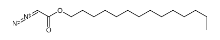 2-diazonio-1-tetradecoxyethenolate结构式