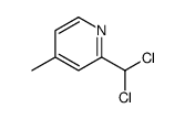 2-(dichloromethyl)-4-methylpyridine结构式