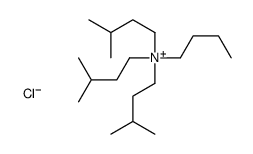 butyl-tris(3-methylbutyl)azanium,chloride结构式