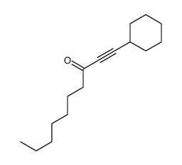 1-cyclohexyldec-1-yn-3-one Structure