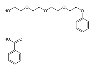 benzoic acid,2-[2-[2-(2-phenoxyethoxy)ethoxy]ethoxy]ethanol Structure