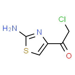 Ethanone, 1-(2-amino-4-thiazolyl)-2-chloro- (9CI)结构式