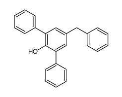 4-benzyl-2,6-diphenylphenol结构式