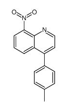 8-nitro-4-p-tolyl-quinoline结构式