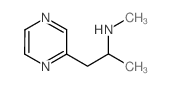 N-Methyl-1-pyrazin-2-ylpropan-2-amine structure