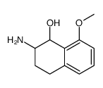 1-Naphthalenol, 2-amino-1,2,3,4-tetrahydro-8-methoxy结构式