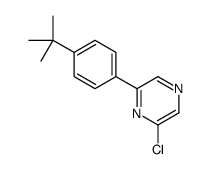 2-(4-tert-butylphenyl)-6-chloropyrazine结构式