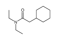 N,N-diethylcyclohexaneacetamide Structure