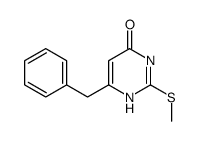 6-benzyl-2-methylsulfanyl-1H-pyrimidin-4-one Structure