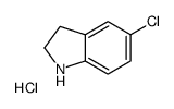 5-氯吲哚啉盐酸盐结构式