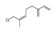 8-chloro-7-methyl-3-methylideneocta-1,6-diene Structure