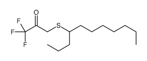 1,1,1-trifluoro-3-undecan-4-ylsulfanylpropan-2-one结构式