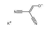 formyl-malononitrile, potassium-salt结构式