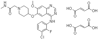 AZD8931二富马酸盐结构式